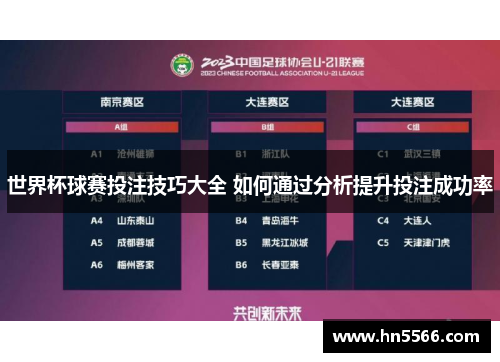 世界杯球赛投注技巧大全 如何通过分析提升投注成功率
